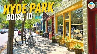 Hyde Park Boise Neighborhood and Downtown Tour