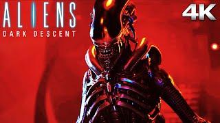 ALIENS: DARK DESCENT All Cutscenes (Full Game Movie) 4K 60FPS Ulta HD