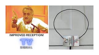 Tuned UHF Loop Television Antenna