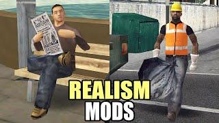 Amazing REALISM Mods and Realistic Features for GTA San Andreas