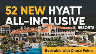 New Hyatt All-Inclusive Hotels Bookable with Chase Sapphire Preferred Points