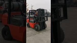 3 5ton LPG forklift with K25 engine