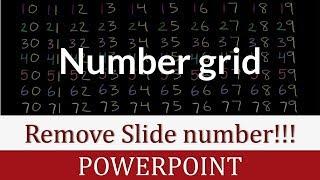 How to Remove Slide Numbers from PowerPoint Slides