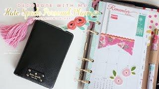 Kate Spade Personal Planner Monthly & Weekly Set Up March 2015 | Charmaine Dulak