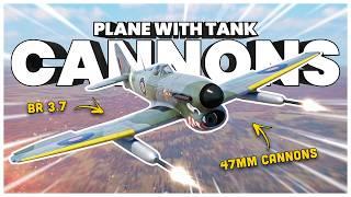 They Strapped TANK CANNONS to This Plane (War Thunder Tempest Vickers P)