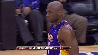 Lamar Odom 28 Points, 17 Rebounds @ Cleveland Cavaliers - Full Highlights 08/02/2009