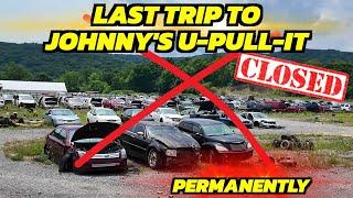 My last trip ever to Johnnys U-pull-it