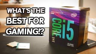 i5-8400 Vs. i5-8600K Vs. 1800X Vs. i7-8700k - OVERCLOCKED Review