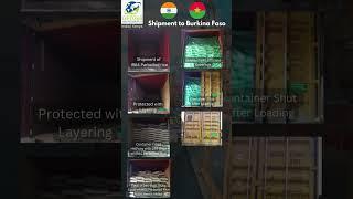 Shipment of IR64 Parboiled Rice | Shipment to Burkina Faso | Geo360 Agro Industries | #rice