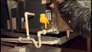 HOME AC CONDENSATION DRAIN LINE CLOG HOW TO MAKE IT EASIER TO UNCLOG & WHAT CAN HAPPEN IF YOU DON’T