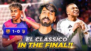 Darr ka mahol : Barcelona vs Real Madrid in Copa del rey Final | Lamine Yamal x pedri UNSTOPPABLE