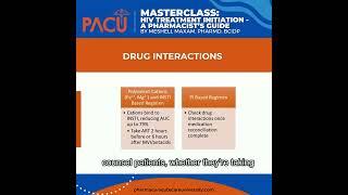 Drug Interactions on Integrase Strand Transfer Inhibitor agents