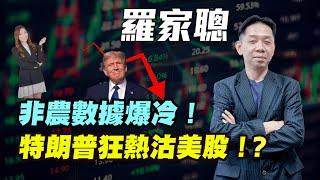 【羅家聰】非農數據爆冷！| 特朗普狂熱沽美股！？|#羅家聰 #KCLaw #kc博士 #非農數據 #非農 #美股 #沽美股 #美國大選 #特朗普 #賀錦麗 #共和黨 #民主黨 #炒金 #金價 #黃金