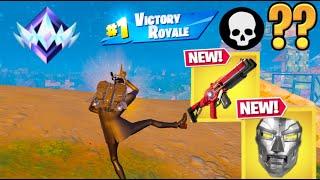 Fortnite Solo Ranked | IRON MAN Update Is Here INSANE High Kill Win