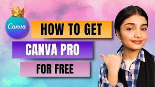 How to Get Canva Pro For Free 2024 | Canva Pro Free Without Payment