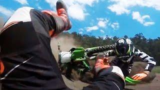EPIC Dirt Bike Madness & CRAZY Crashes