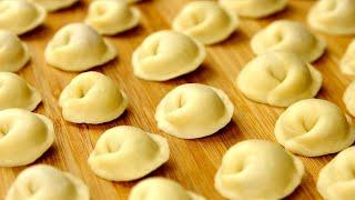 How to make the perfect dough for dumplings. The kitchen is always clean! Dumplings are delicious!