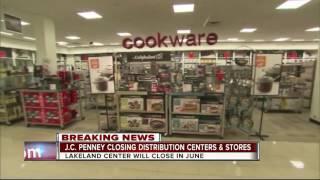JCPenney closing distribution centers and stores