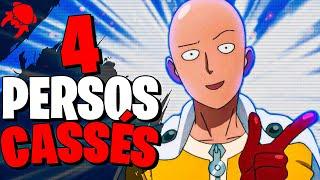 4 PERSONNAGES TROP FORTS pour leur JEU VIDÉO