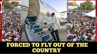 Ruto Forced To Cut Short His Speech And Fly Out From North Eastern After Rejection