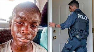 Little Boy Doesn't Let Anyone into His Room until Policeman Arrives and Steps Inside