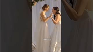 GL Gay wedding ‍️‍  Lesbian couple #lgbtq