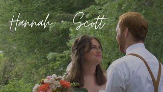 Intimate Creekside Elopement // Hannah + Scott