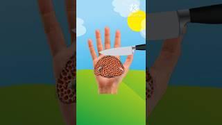 ASMR Animation trick infected hand | #asmr #satisfying