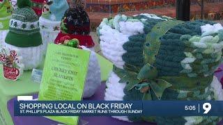 Shopping local on Black Friday: St. Phillip's Plaza Black Friday Market runs through Sunday