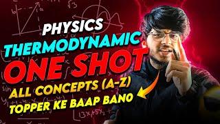 Thermodynamics one shot class 11 physics complete chapter for 2023-2024