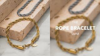 Gold Rope Bracelet - Best Gift For Him Jewelry Review LUGUS JEWELRY