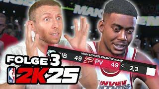 DRAMA beim Highschool Championship! [03] | Lets Play NBA 2K25 Deutsch