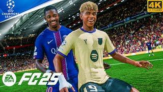 FC 25 - Barcelona Vs PSG - Ft.Rashford,Joan Garcia | UEFA Champions League 25/26 | [4K60]