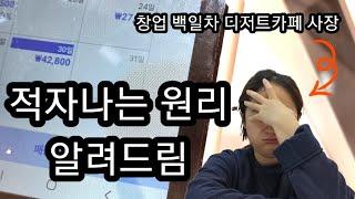 창업 백일 디저트카페사장이 말해주는 냉정한 현실이야기