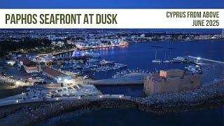 Paphos Sea Front At Dusk
