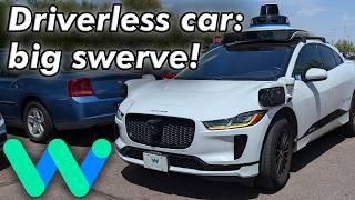 Self-driving Waymo: Big swerve + first time rider reactions! | JJRicks Rides With Waymo #161