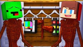 JJ and Mikey Use SIREN HEAD Skin to PRANK in Minecraft - Maizen