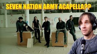 Seven Nation Army - VoicePlay ft Anthony Gargiula /// 1ST TIME REACTION