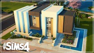 Modern Base Game House | NO CC | Sims 4 Speed Build