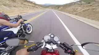 Kawasaki Victor S150 Yamaha RZ250 Full Candela HD 1/4 Milla Cúcuta (GO PRO HERO 4 1080P) 15/08/2016