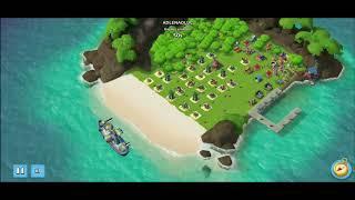 BOOM BEACH Warrior + Dr  Kavan Hero attack
