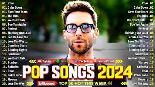 Maroon 5, Miley Cyrus, Ed Sheeran, Selena Gomez, Adele, The Weeknd, Charlie Puth - Top Songs 2024