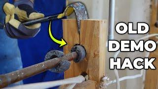 HOW to DEMOLISH A WALL and Keep Everything INTACT! - Kitchen Remodel Part 1