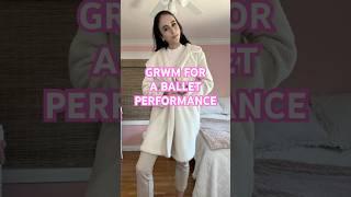 GOING TO A PERFORMANCE #ballet#swanlake#ballerina#dancer#grwm#whiteswan#blackswan#performance