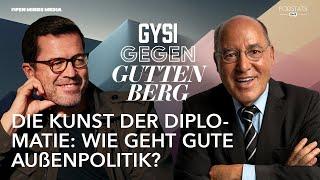 Die Kunst der Diplomatie: Wie geht gute Außenpolitik? | Gysi gegen Guttenberg