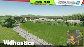 FS22 | MAP "Vidhostice Maps" [UPDATE] - Farming Simulator 22 New Map Review 2K60