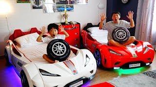 Yejun Family Trip in Car Bed Hotel Room Playhouse for Kids