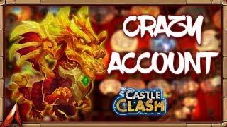 Crazy Allmighty Account Overview! Multiple Lavanicas! Castle Clash