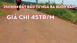 đất đăk nông,25x50m ngay trung tâm ngã ba buôn bán,phù hợp kinh doanh,đầu tưlh 0366592989-0971474253
