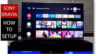 How to Setup Sony X950H - 4K TV